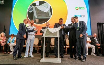INB inaugura cascata de enriquecimento isotópico de urânio