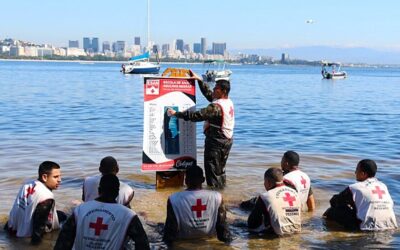IME sedia curso de socorrista da Cruz Vermelha
