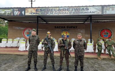 Militares brasileiros concluem curso com exército equatoriano