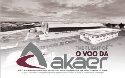 Akaer registra em livro trajetória de 30 anos dedicados à engenharia com DNA brasileiro