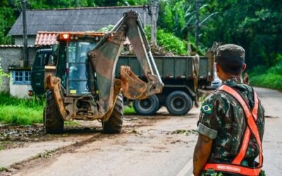 Comando Militar do Leste ajuda atingidos por fortes chuvas