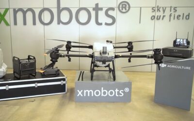 Xmobots apresenta drone pulverizador