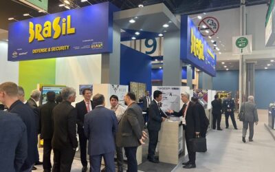 Empresas brasileiras comemoram avanços em parcerias na IDEX 2023