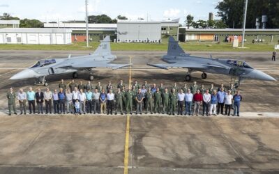 EMAER e BAAN recebem comitiva da ABRA-PC