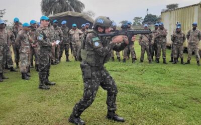 Selva: equipe móvel capacita militares da República do Congo