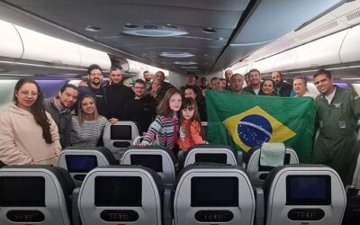 FAB transporta brasileiros da Turquia para o Brasil