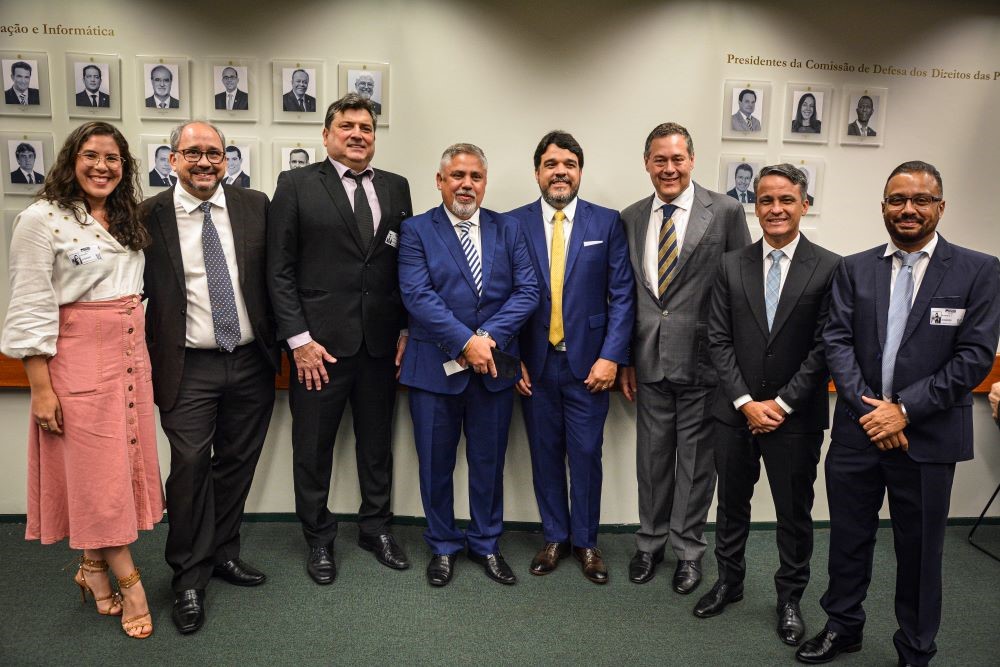 posse da nova diretoria da Assespro (Federação das Associações das Empresas Brasileiras de Tecnologia da Informação), em 23/03/2023