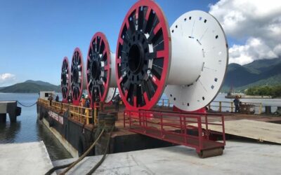 Nuclep descarrega quatro bobinas à Superpesa