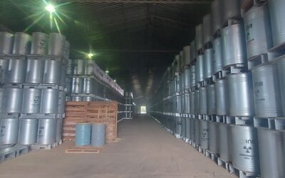 INB Caldas atinge 60% de embalados remediados