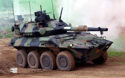 Centauro II é apresentado pelo Exército na LAAD