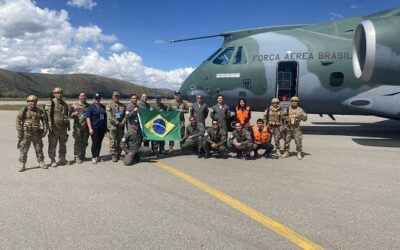 FAB realiza primeiro pouso em aeródromo de elevada altitude com KC-390