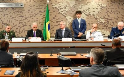 Ministro da Defesa vai a audiência no Senado