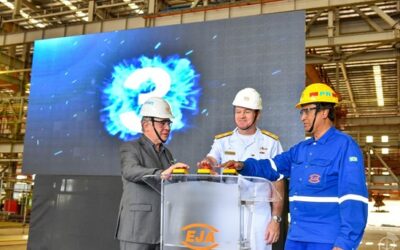 Navio Antártico começa a ser construído no ES