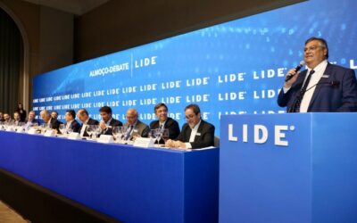 Ministro Flávio Dino participa de debate com líderes empresariais