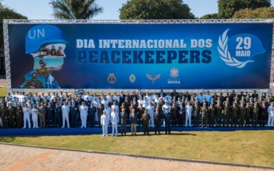 Dia Internacional dos Peacekeepers: Em cerimônia, Ministro destaca os esforços do Brasil para a paz mundial e a participação das mulheres