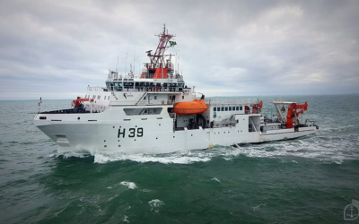 Navio da Marinha realiza análises em área de potencial petrolífero, entre o Amapá e o Rio Grande do Norte