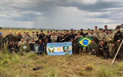 Operação Arandu reúne exércitos brasileiro e argentino em Monte Caseros