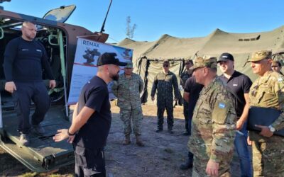 Exército da Argentina destaca o bom desempenho do REMAX da Ares durante a Operação Arandu