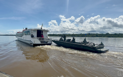 A fiscalização aquaviária da Marinha nas “estradas da Amazônia”
