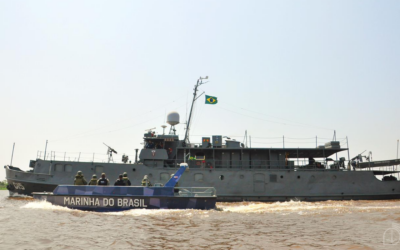 Militares da Marinha atuam na fronteira com a Bolívia e o Paraguai
