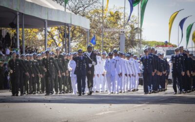 Veja como foi o Desfile Cívico-Militar da Independência, em Brasília (DF)