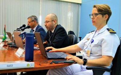 Presidente da ABIMDE ministra palestra no Curso de Economia e Planejamento de Defesa