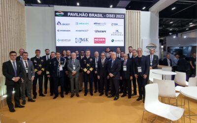 Pavilhão Brasil: empresas brasileiras apresentaram serviços e tecnologias na DSEI 2023