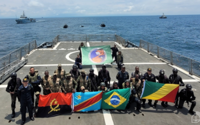 Marinha participa de mais um exercício de segurança marítima no Golfo da Guiné