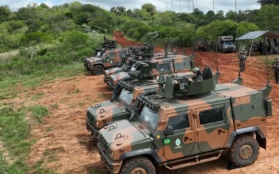 Exercícios de experimentação doutrinária testam desempenho de viaturas adotadas por unidades mecanizadas