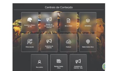 Novo portal do Exército incrementa experiência de navegação
