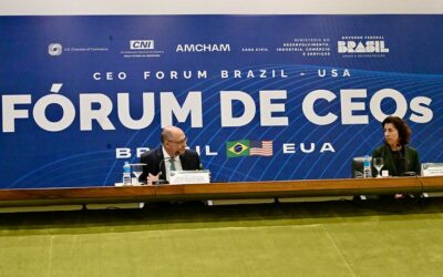 CEOs e governos do Brasil e Estados Unidos debatem promoção do comércio bilateral em Brasília