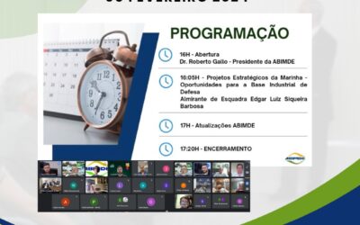 Diretor-Geral do Material da Marinha realiza apresentação em plenária da ABIMDE