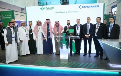 Embraer e Leonardo fecharam acordos na Arábia Saudita