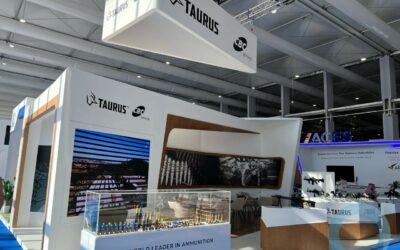 Taurus expõe produtos na World Defense Show 2024, na Arábia Saudita