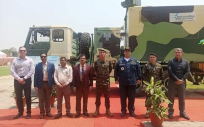 Comitiva do Exército visita indústrias de defesa indianas