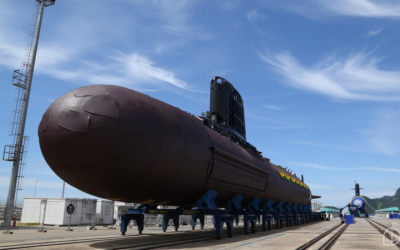 Marinha lança Submarino ao mar na próxima semana em Itaguaí (RJ)
