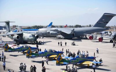 Na FIDAE, os Estados Unidos celebraram a sua presença ininterrupta com cerimônia especial