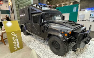 MAC JEE lança novo ARMADILLO durante a LAAD 2024, principal feira do setor de defesa da América Latina