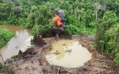 Operação Catrimani II – Forças Armadas destroem acampamentos e materiais utilizados em atividades ilegais de garimpo em território indígena Yanomami